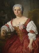 Pierre Subleyras Portrait of Maria Felice Tibaldi oil on canvas